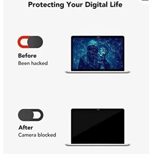 Webcam Cover Slide, KIWI design 0.03 inch Ultra-Thin (4 pieces)